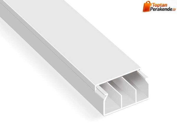 Mutlusan 60X25 Kablo Kanalı (Eko-Bölmeli) (KUTULU)